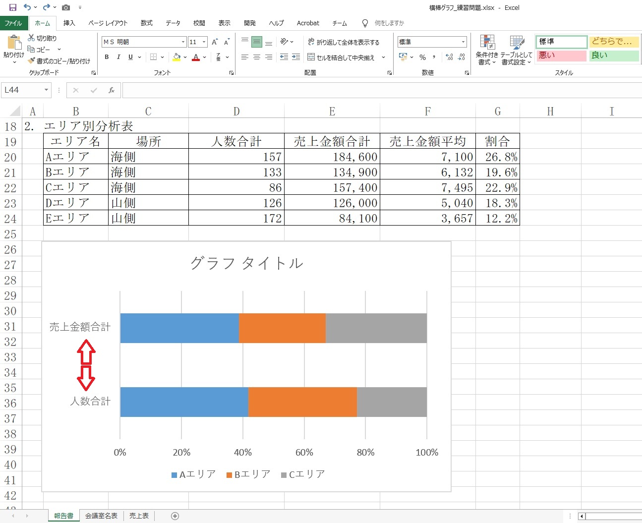 横棒グラフ2